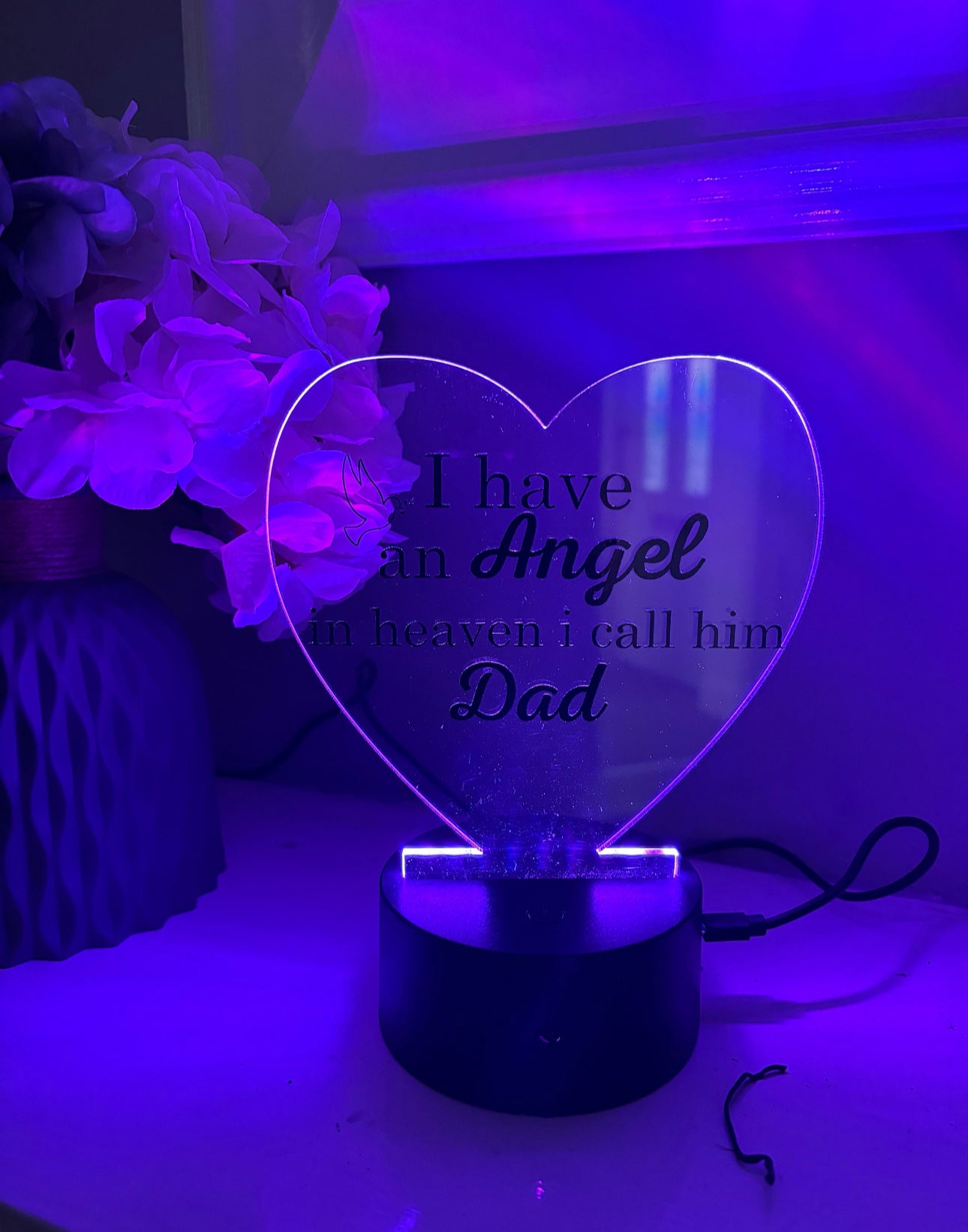 LED Dad Sign