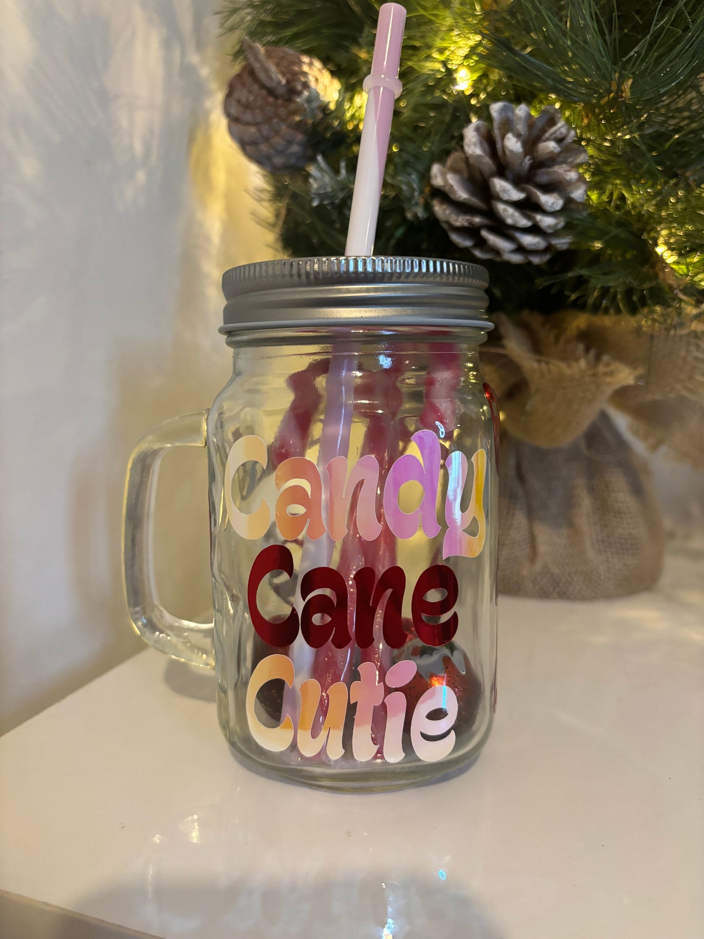 Festive Drinking Glass