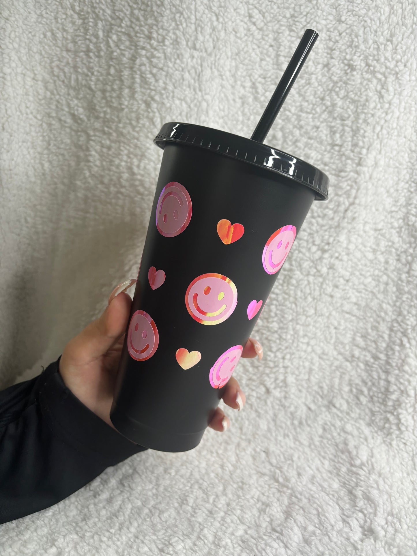 Smiley Face Reusable Cup