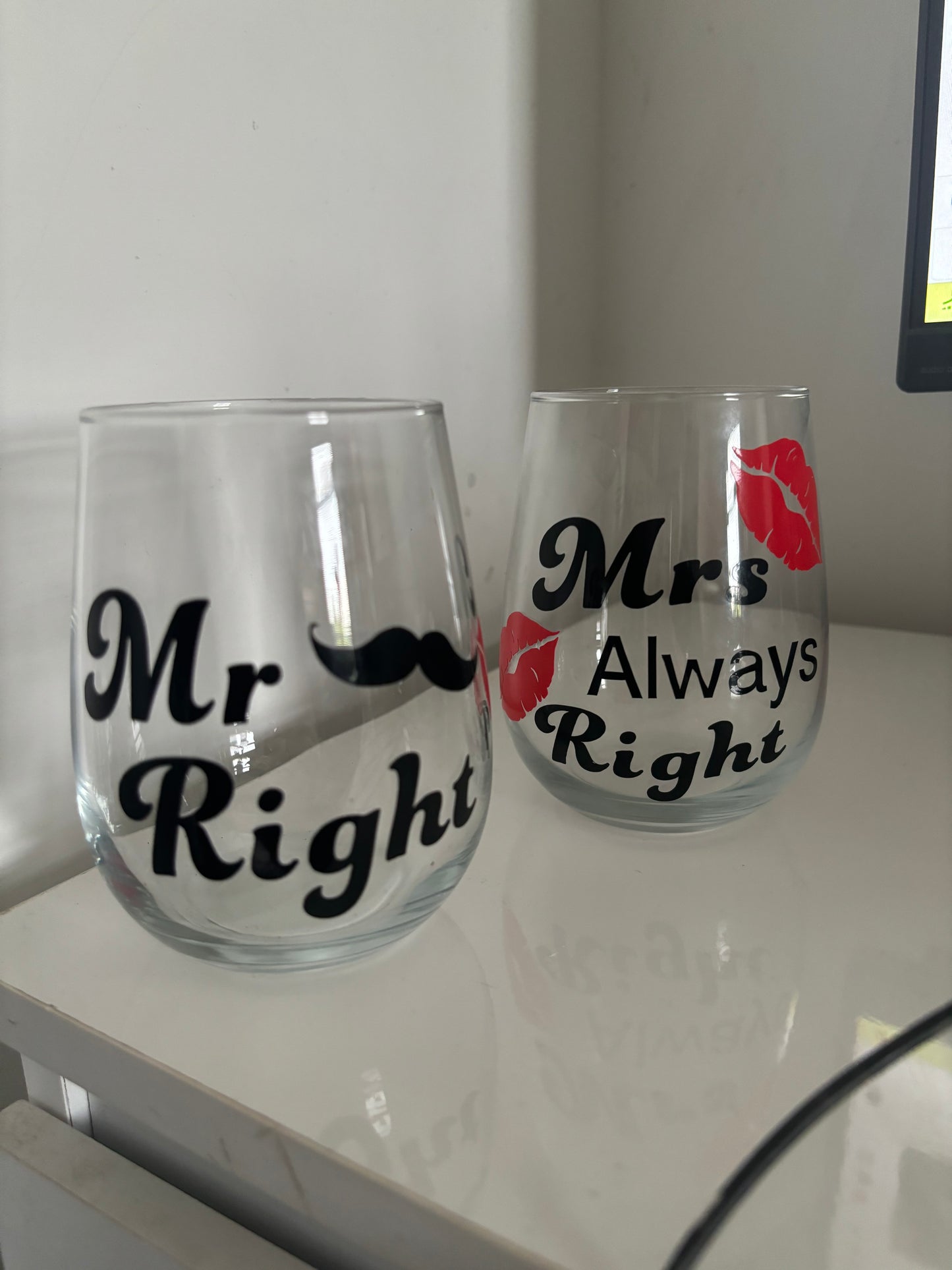 MR & MRS Glasses