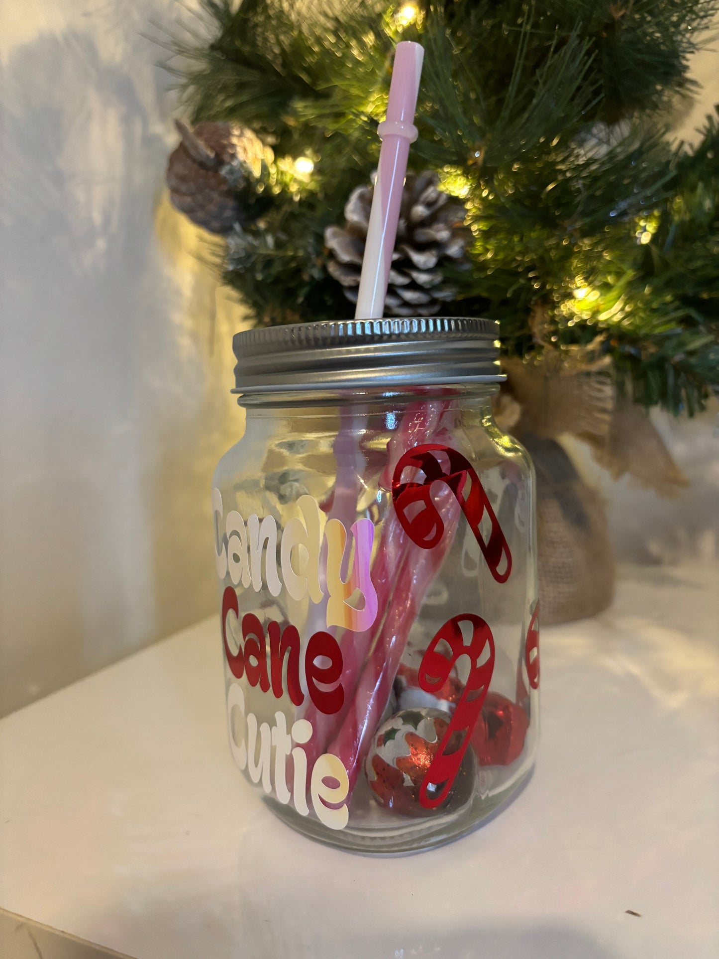 Festive Drinking Glass