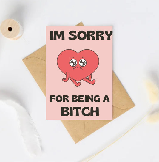 Sorry Card |Digital Instant Download