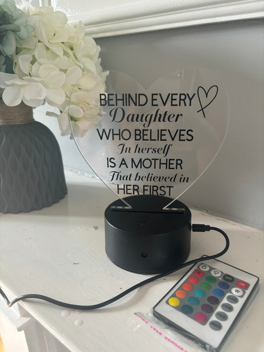 LED Light Personalised