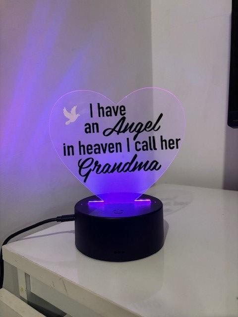 LED Grandma Sign